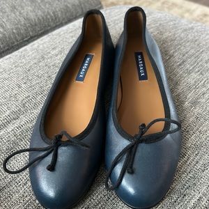 Margaux “The Demi” Flat Navy Blue size 8